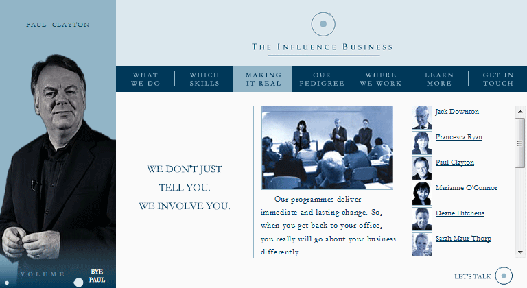 The Influence Business - Business Card CD